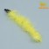 Toinel toy for cats "tail", with a bell, 23 cm, yellow