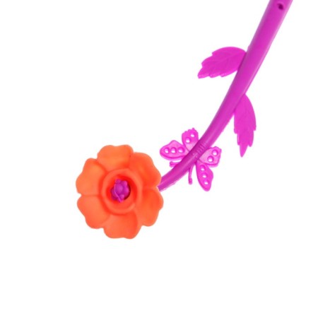 Handle flower, gel "poppy", joke, mix-4