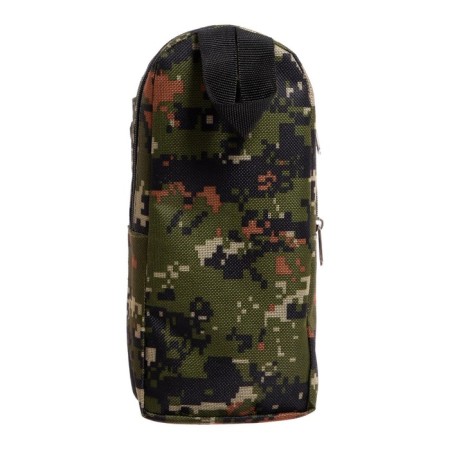School "Militarian backpack", on a zipper, 2 departments, mix-3