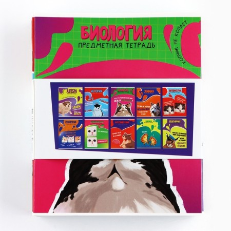 A set of notebooks 36 sheets, 10 objects, internal block No. 1 “September 1: memes”-5