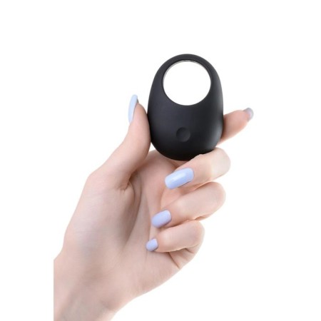 Erective ring on the penis ivita, silicone, black color, 6.5 cm-5
