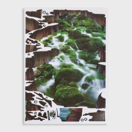 Sticker 3D Interior abyss 70*50cm-1