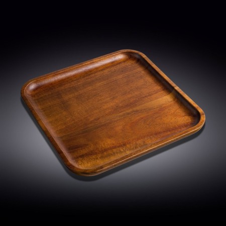 Wilmax England Acacia dish, size 35.5x35.5 cm