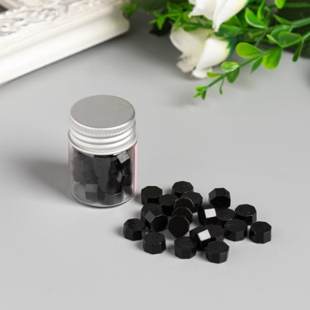 Surgut in granules in the jar of "octagonal" stone coal 9 g 4.5x3x3 cm-2