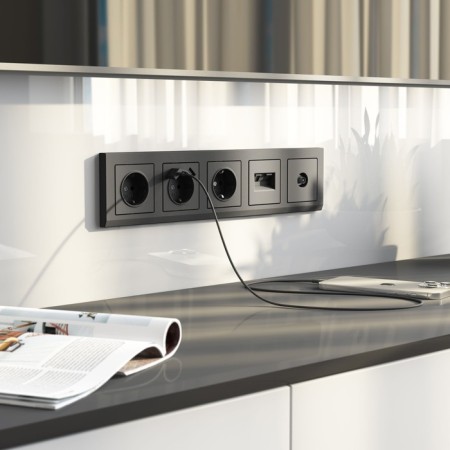 Frame for 5 stark posts (matte graphite) W0051864-1