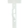 Streep tape with suspension l = 78 12 hooks-zhimov, white color