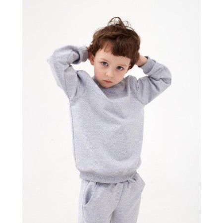 Толстовка KAFTAN "Basic line" р.30 (98-104), серый-3