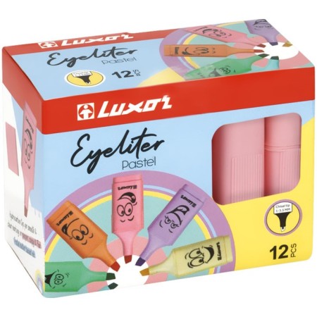 Luxor Eyeliter Pastel, 1.0-5.0 mm, water-based ink, pastel pink, 1.0-5.0 mm.-5