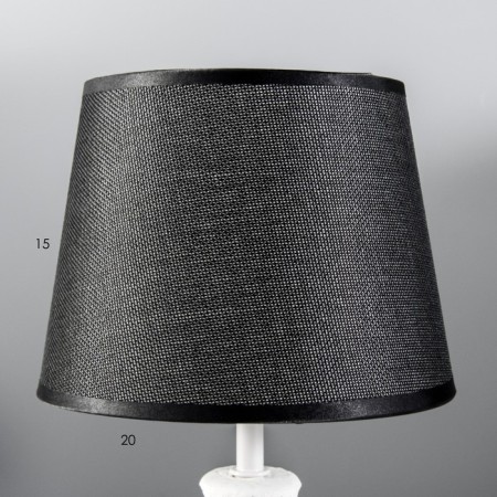 Laboil table lamp E14 40W Black and White 20x20x33cm Risalux-4