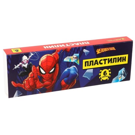 Plasticine 6 colors 90 g "Spider-Man"-3