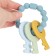 Silicone teether "keys", blue color, mum & baby