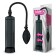 Pump for a penis jaga jaga, vacuum, ABS plastic, pear, 23 cm, black