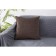 Pillowcase Sofi de Marko "Moulin Rouge", size 45x45 cm, color dark chocolate