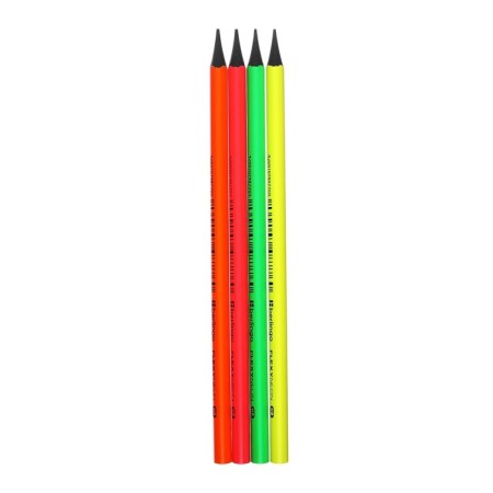 Black Black -granographic “Flexy Neon” HB, sharpened, plastic, assorted-6