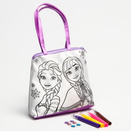 Set for creativity "Bag-coloring with felt-tip pens", cold heart-1