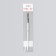 A brush for building and design of nails, a petal, 19.5 cm, D - 5 × 18 mm, in a plastic case, white color