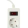 Smartbuy network filter, 5 outlets, 3 m, 10 A, 2200 W, s/c, with off., White