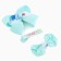 Hairpin clamping hair with a bow, set 3 pcs, cold heart