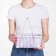 Wicker basket, 24x10.5x34 cm, lilac