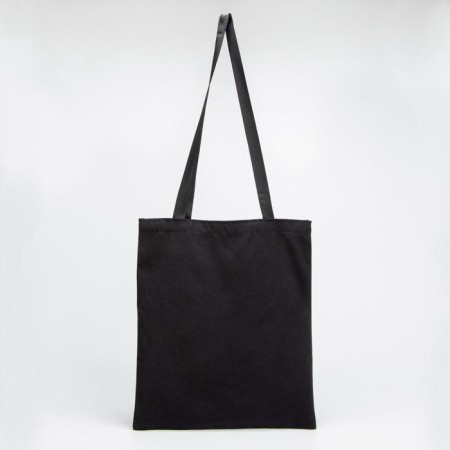 A chopper bag without a zipper, without lining, black color-1