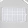 Casket Plastic for trifles "rectangular" 36 departments 24.4x15x2.3 cm