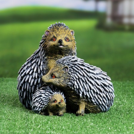 Garden figure "Family Hedgehogs" 22x19x20cm