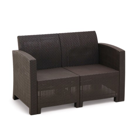 Sofa Garden Bore 2-Local 104 x 66 x 76 cm , wenge
