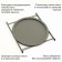 Coffee table, gray tray