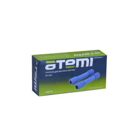 Neoprene dumbbells ATEMI AD033, 1.5 kg, NBR, 2 pcs-3