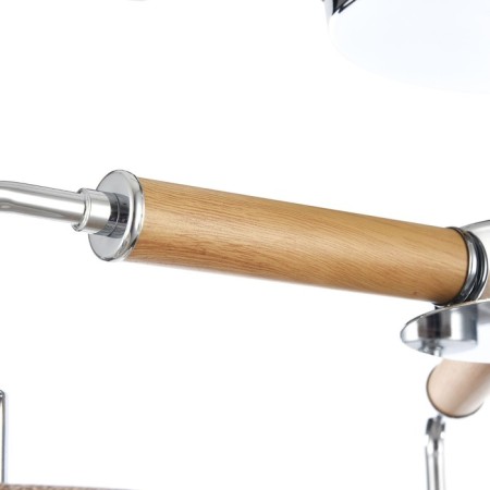 Freya FR5329-PL-03-CH HELEN CEAL FREEMENT, 600X600X330 mm, E27, 3x40W, chromium color-3