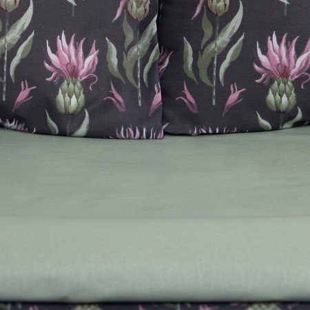 Bed linen Ethel 2 joint venture "Artichoke" 175x215 cm, 200x220 cm, 50x70 cm -2 pcs, tunnel-3