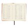 Organizer, A5, 128 sheets, cage, cover of leatherette, with a knife, "patterns", brown