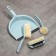 Dulyan cleaning set, 4 items: scoop, 3 brushes, 30 × 21 × 12 cm, color mix