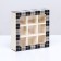 Box for 9 sweets with a shell, "male" 13.8 x 13.8 x 3.8