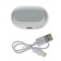 Headphones AcCESSTYLE GRADUS TWS, wireless, vacuum, microphone, BT 5.1, 50/350 mAh, white