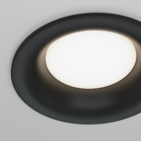 The built-in lamp Technical DL027-2-01B, 1x50W, 8.5x8.5x3 cm, GU10, black color black-4