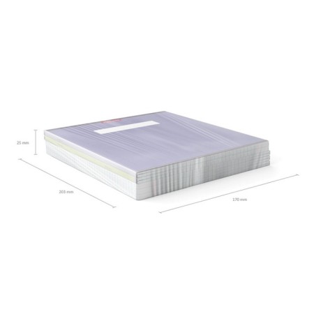 Notebook of 48 sheets in the Erichkrause Unicolor cage, cover coated cardboard, offset block, mix-9