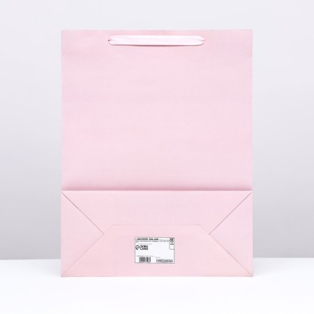 Laminated pink package, l 31 × 40 × 14 cm-1