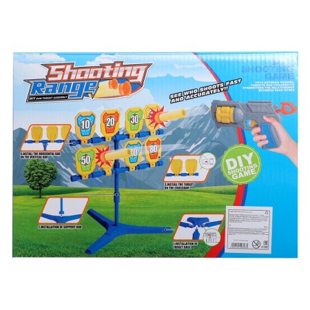 A gun with a target, shoots suckers and balls-12