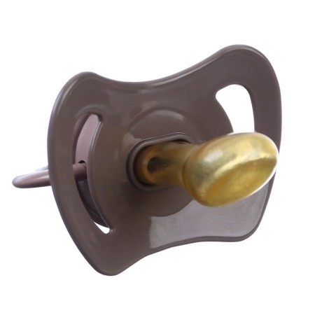 Nipple - orthodontic dummy, latex, +6 months, "forest"-3