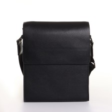 Male bag, black color