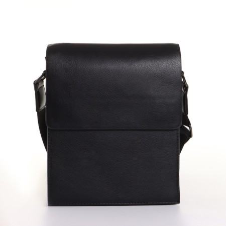 Male bag, black color