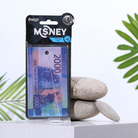 Fragrance in the car "2000 rubles", aroma: Black ice