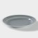 Porcelain plate "Watercolor", D = 17.5 cm, light gray color