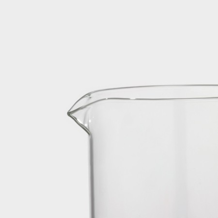 Hot teapot on the stand Sl Home "Rialto", 600 ml, the color is transparent-4