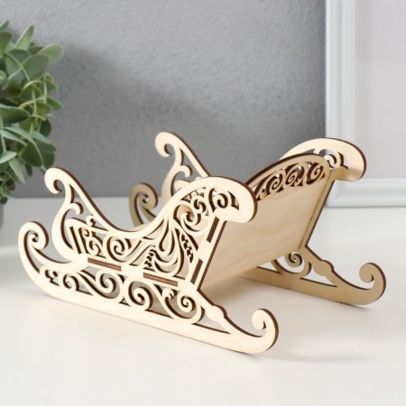 New Year's Basy-sani "Pattern" 21x10x10.5 cm (New Year's set of 5 parts)-3