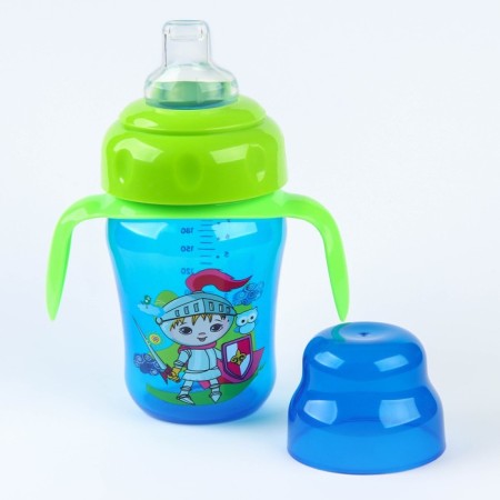 Drunker - children's impotance with a soft nose, 210 ml., With pens, Mix color-2