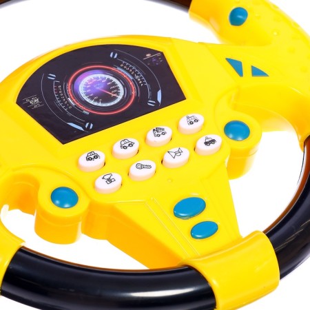 Musical steering wheel, sound effects, mix-4