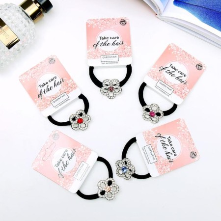 Hair gum "Janice" Flower, mix-2