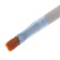 Nylon brush No. 6, flat, wooden pen
